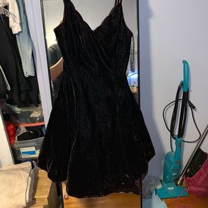 vintage velvet dress Cheryle Kaye